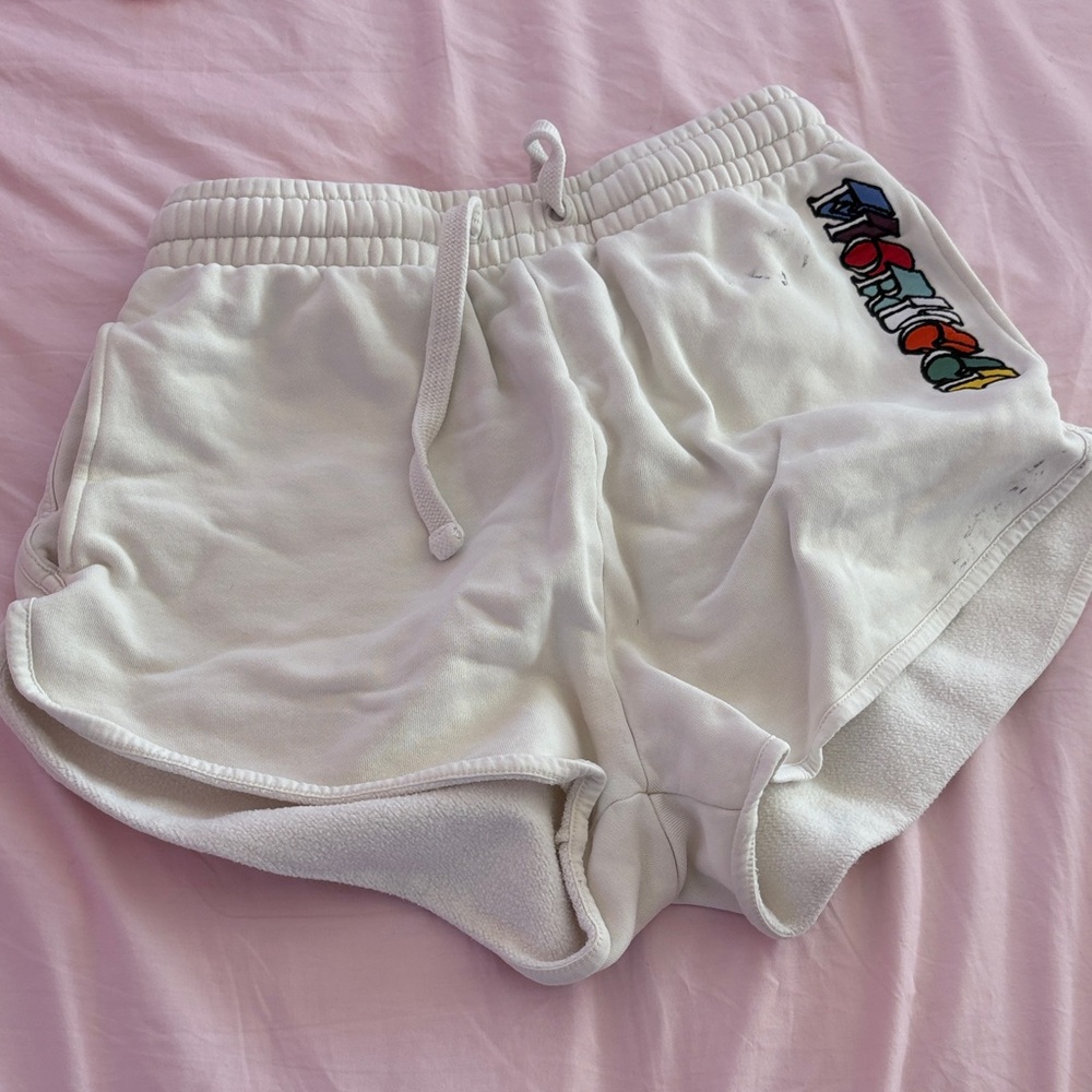 Fiorucci white shorts has stain size medium